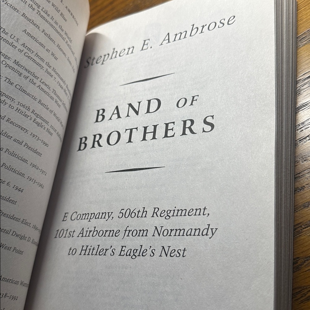 Band of Brothers 25th Anniversary Edition Book forward by Tom Hanks. NEW - Picture 6 of 8